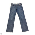 Jeans Straight By Levis In Blue Denim, Size: 4