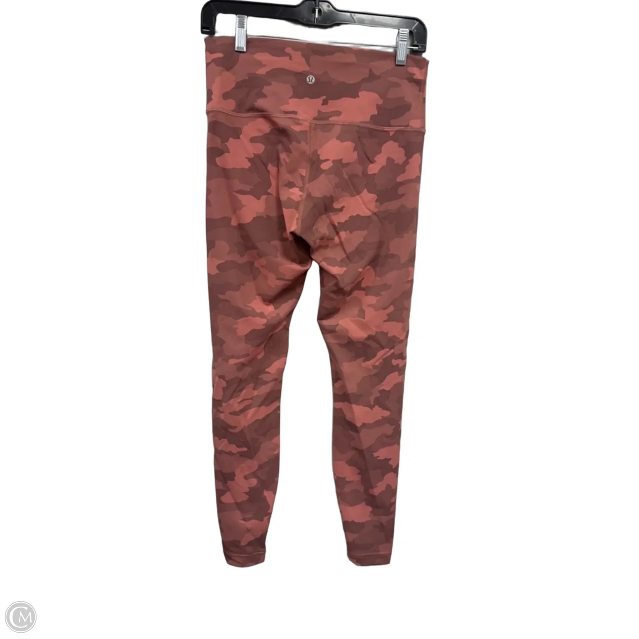Athletic Leggings By Lululemon In Camouflage Print, Size: 10