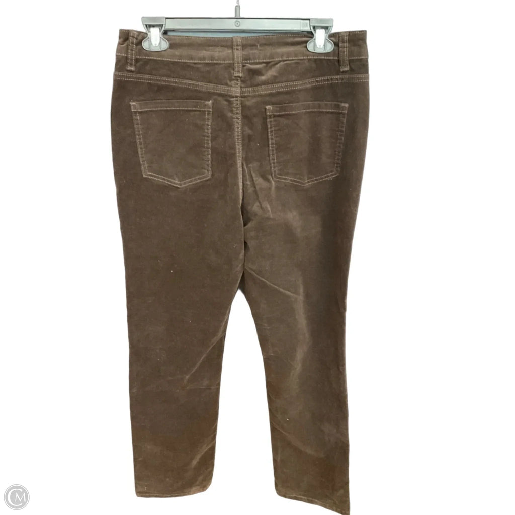 Pants Corduroy By Cma In Brown, Size: 12