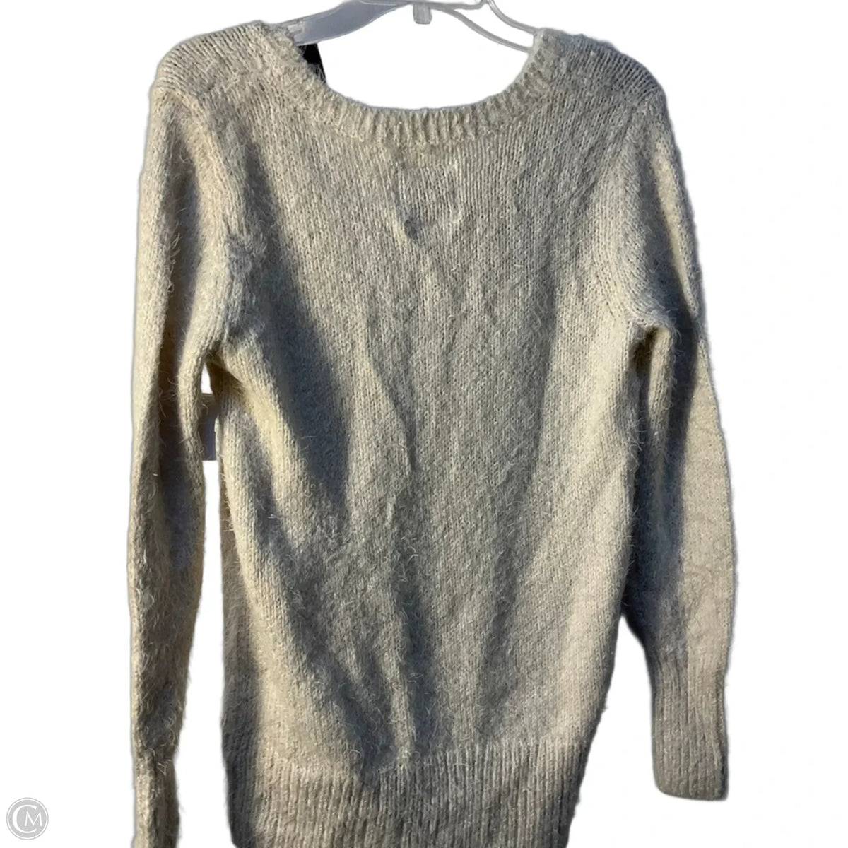 Sweater By Abercrombie And Fitch In Cream, Size: L