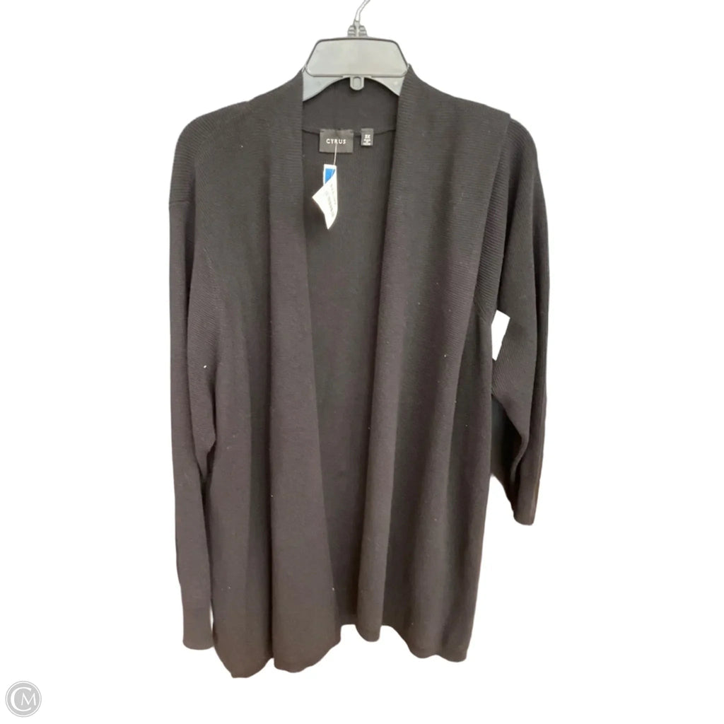 Cardigan By Max Studio In Black, Size: 3x