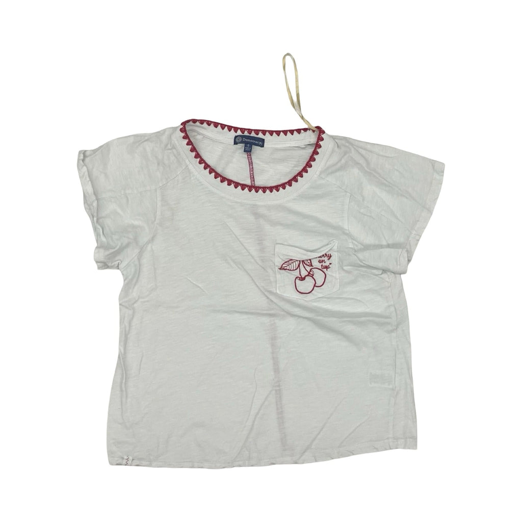 Top Ss By Democracy In White, Size:S