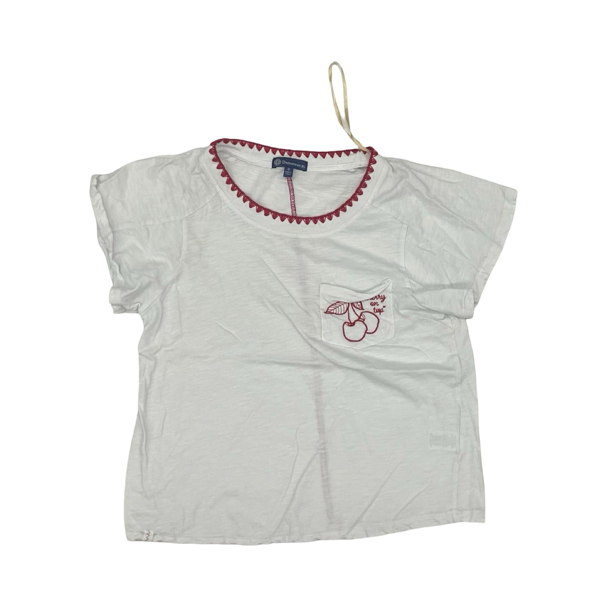 Top Ss By Democracy In White, Size:S