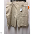 Shorts By Croft And Barrow In Beige, Size: 18