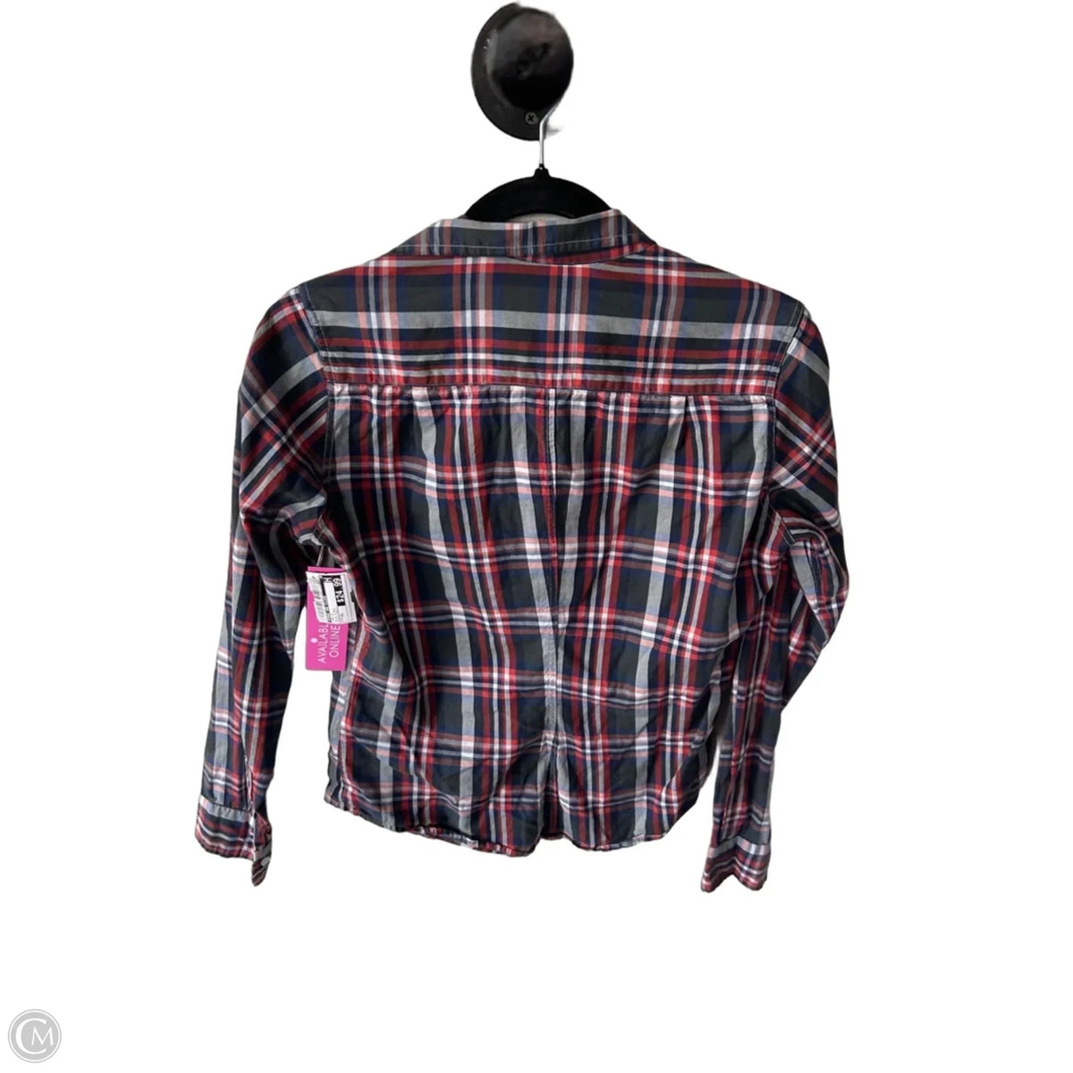 Top Long Sleeve By Frank And Eileen In Blue & Red, Size: Xs