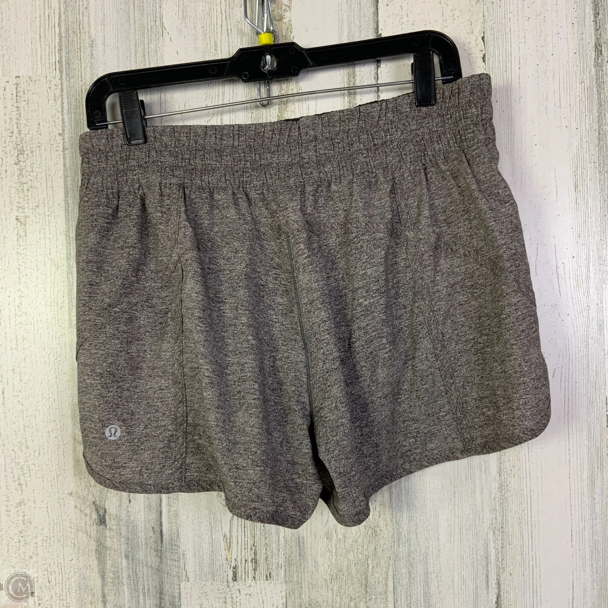 Athletic Shorts By Lululemon In Grey, Size: 12