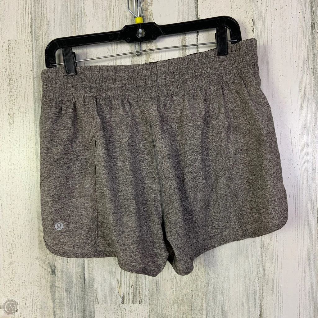 Athletic Shorts By Lululemon In Grey, Size: 12