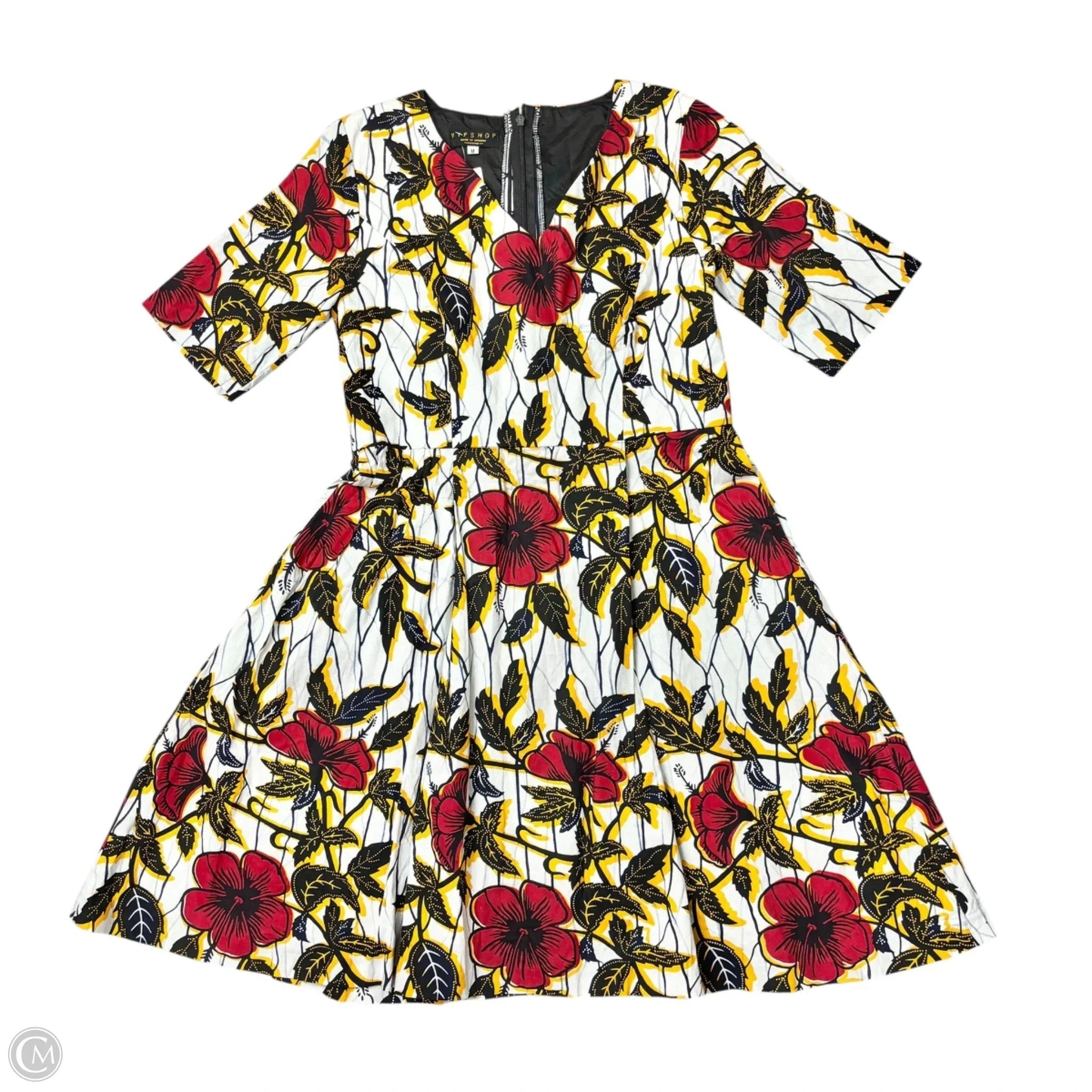 Dress Work By Tpshop In Floral Print, Size: M