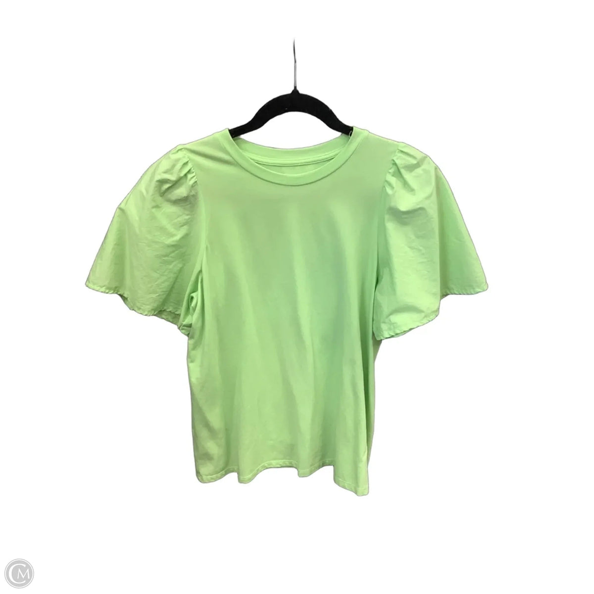 Top Short Sleeve By A New Day In Green, Size: M