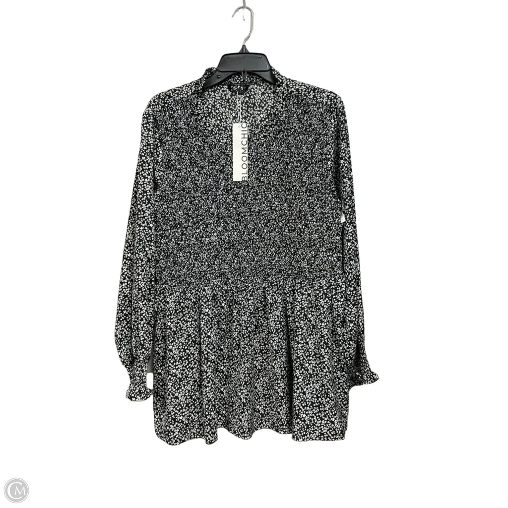Top Long Sleeve By Bloomchic In Floral Print, Size: Xxl