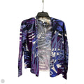 Cardigan By Chicos In Blue & Purple, Size: S