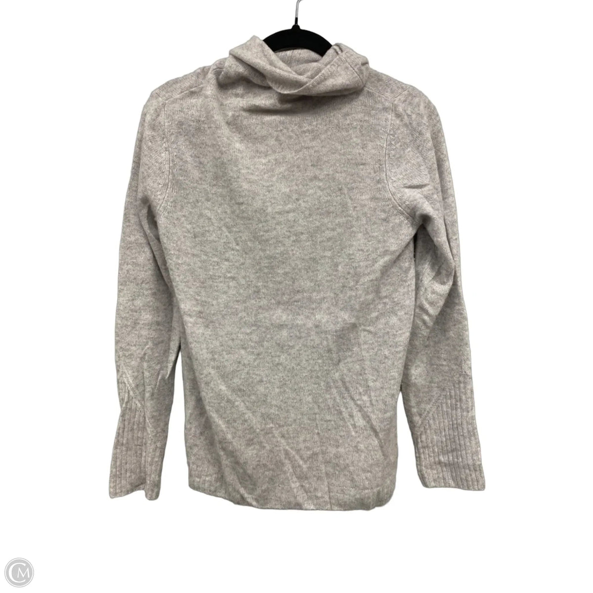 Sweater Cashmere By Clothes Mentor In Grey, Size: L