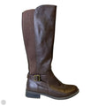 Boots Knee Flats By Nine West In Brown, Size: 10