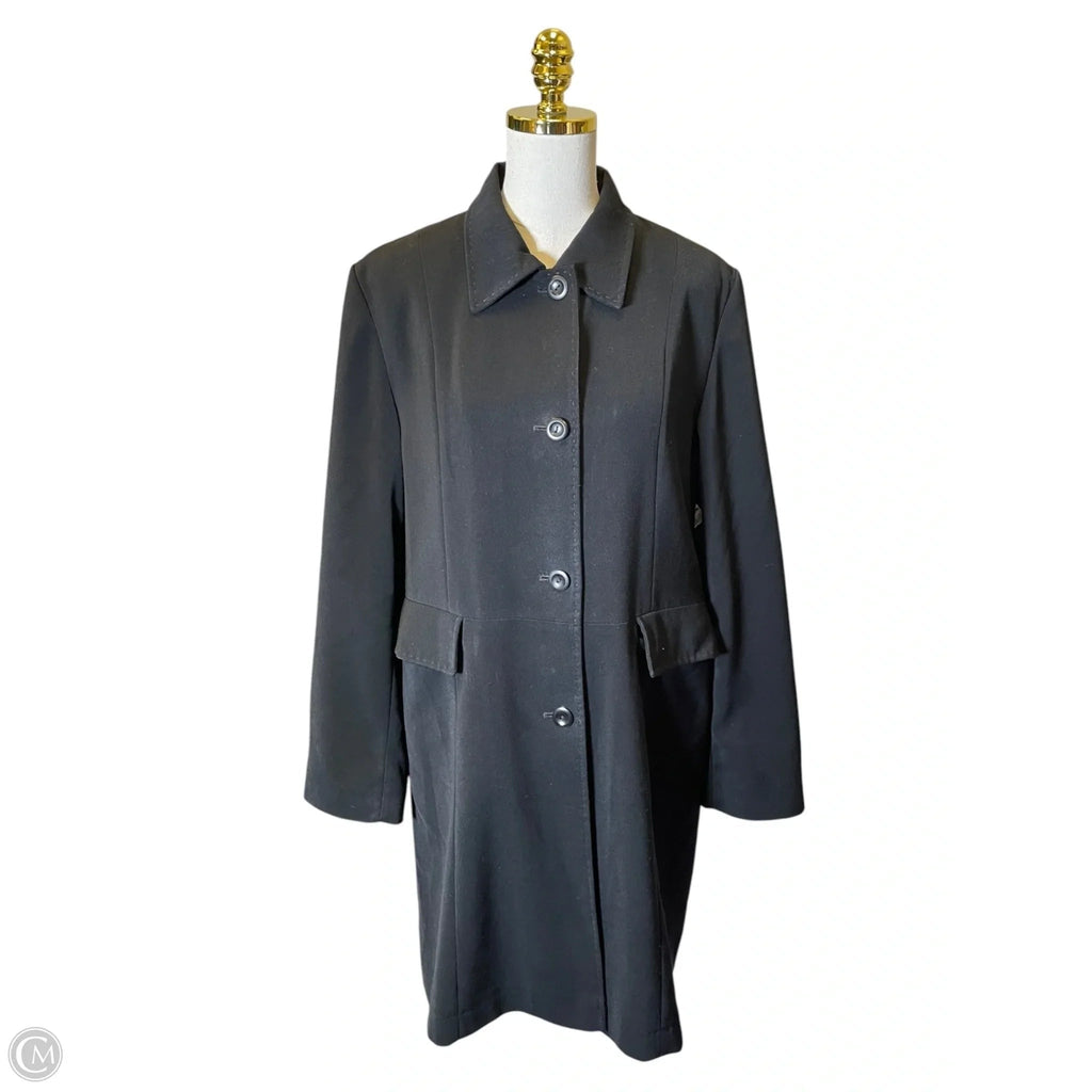 Blazer By Clothes Mentor In Black, Size: L