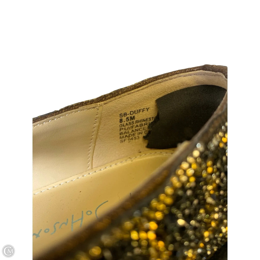 Shoes Heels Platform By Betsey Johnson In Animal Print, Size: 8.5