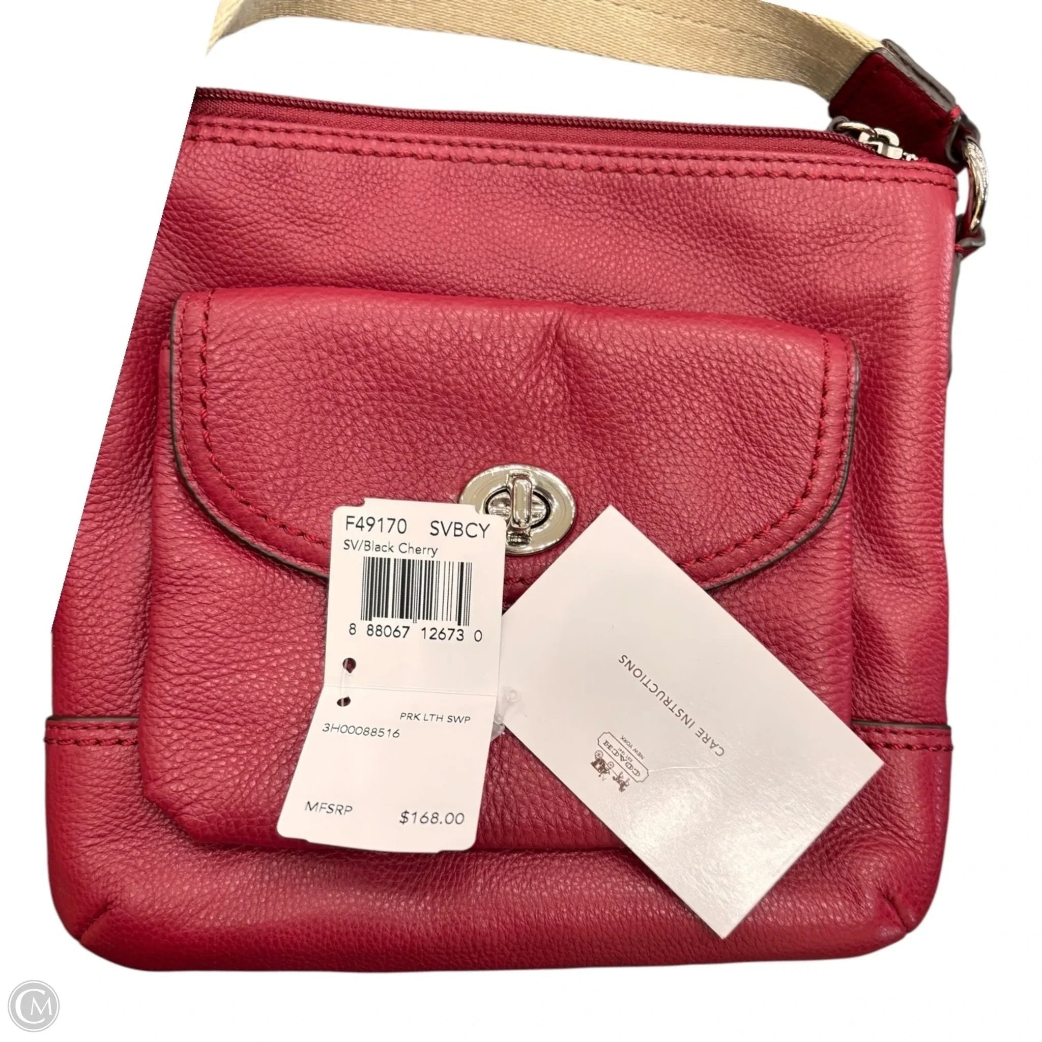 Crossbody Leather By Cma, Size: Small