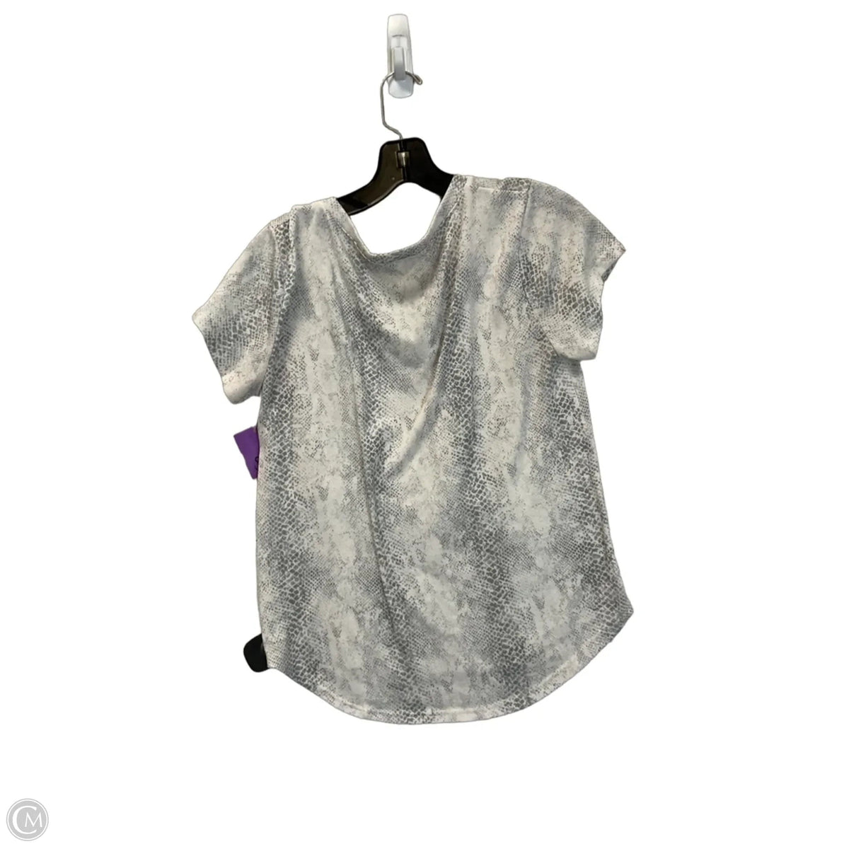 Top Short Sleeve Basic By Altard State In Animal Print, Size: S