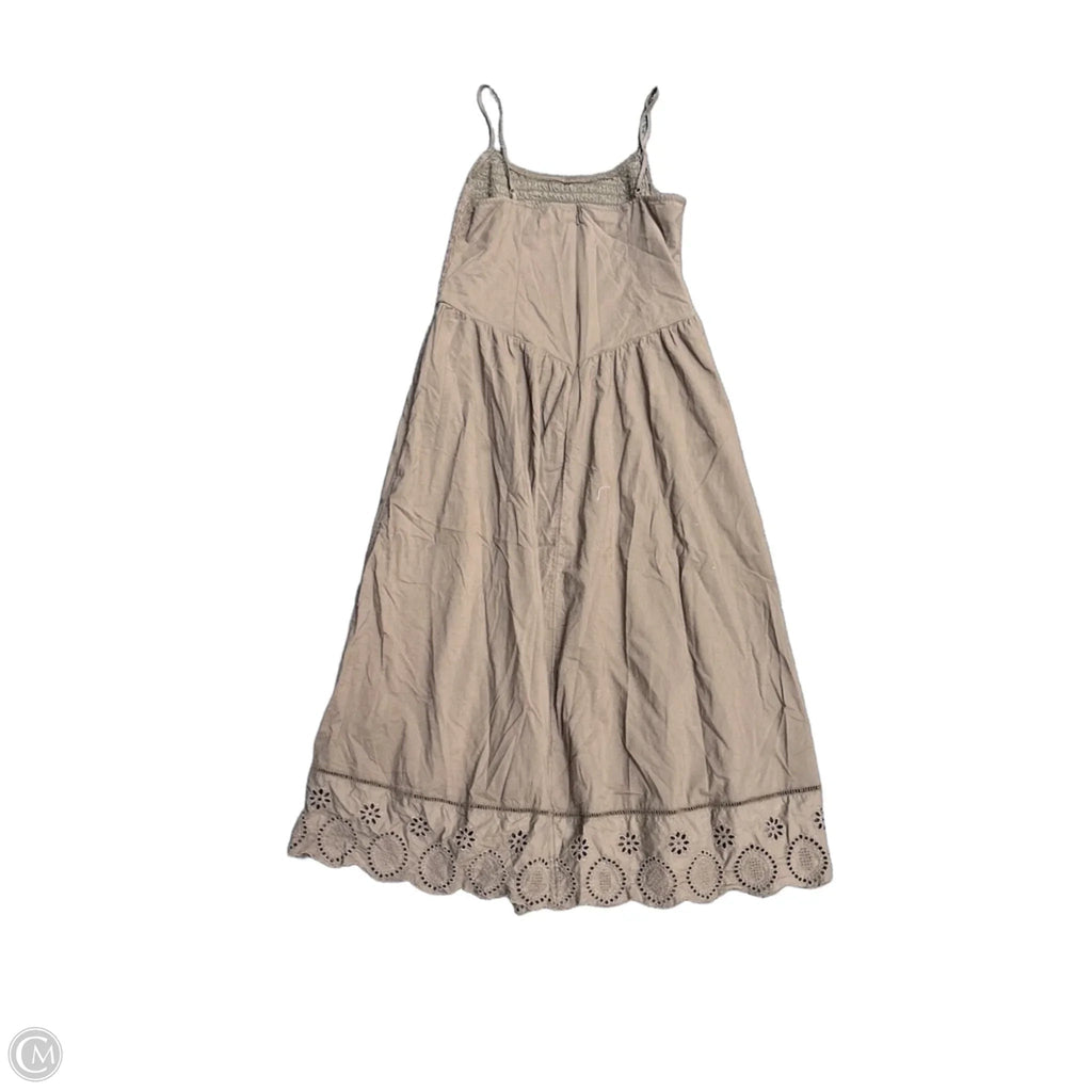 Dress Casual Maxi By American Eagle In Brown, Size: L