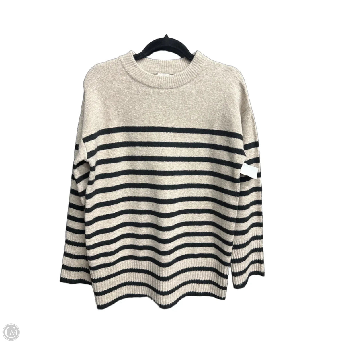 Sweater By A New Day In Striped Pattern, Size: Xs