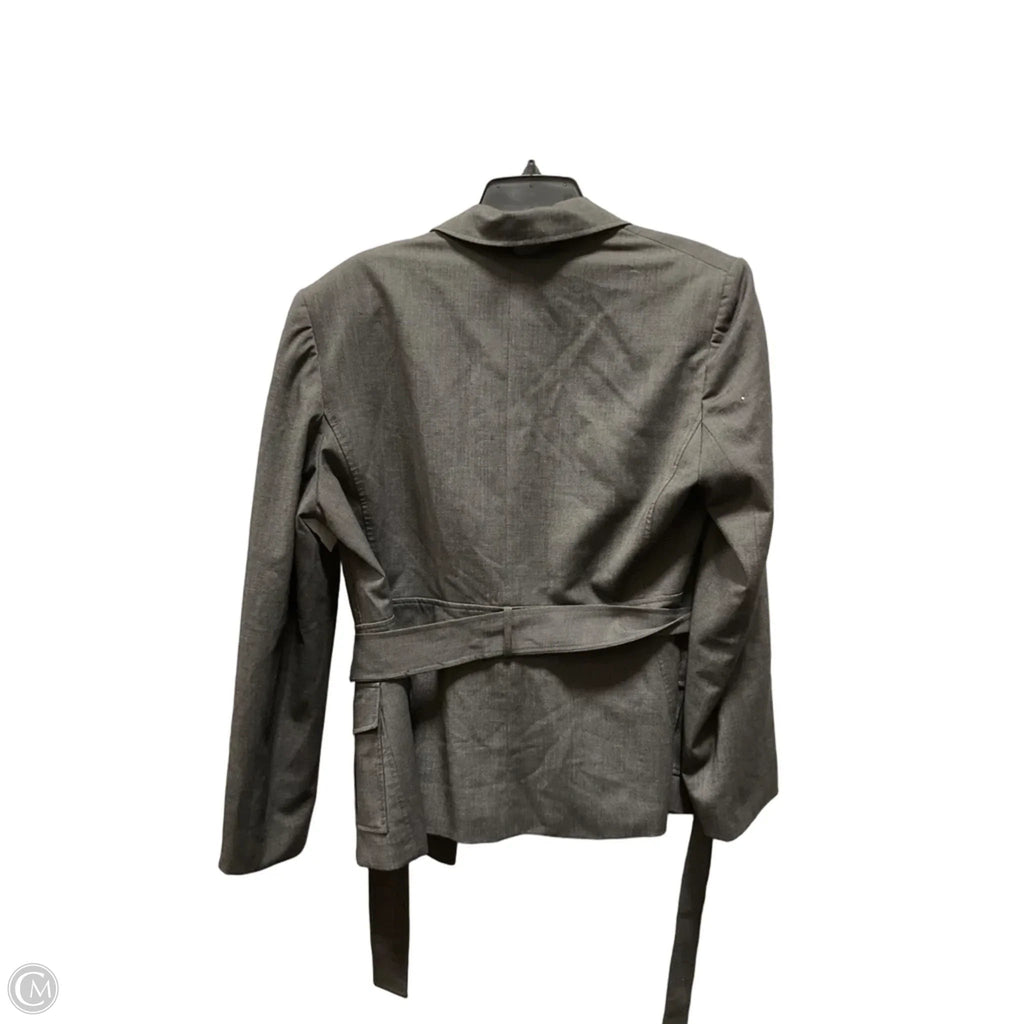 Blazer By Tahari By Arthur Levine In Grey, Size: Xl