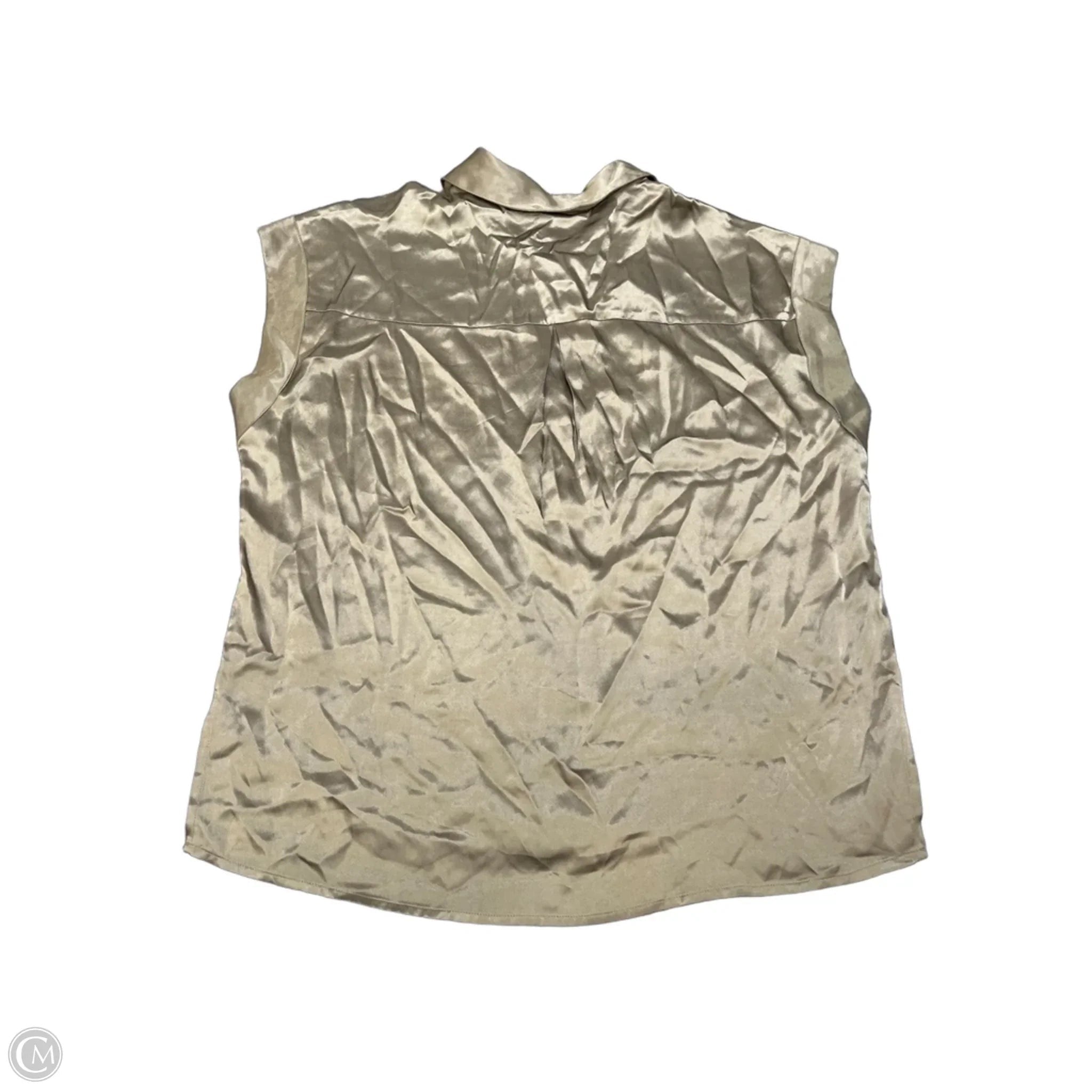Blouse Short Sleeve By Rails In Green, Size: S