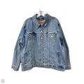 Jacket Denim By Levis In Blue Denim, Size: 4x