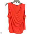 Top Sleeveless By Apt 9 In Orange, Size: Xl