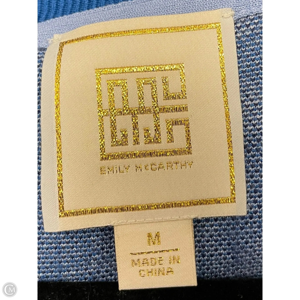 Sweater By Emily Mccarthy In Blue, Size: M
