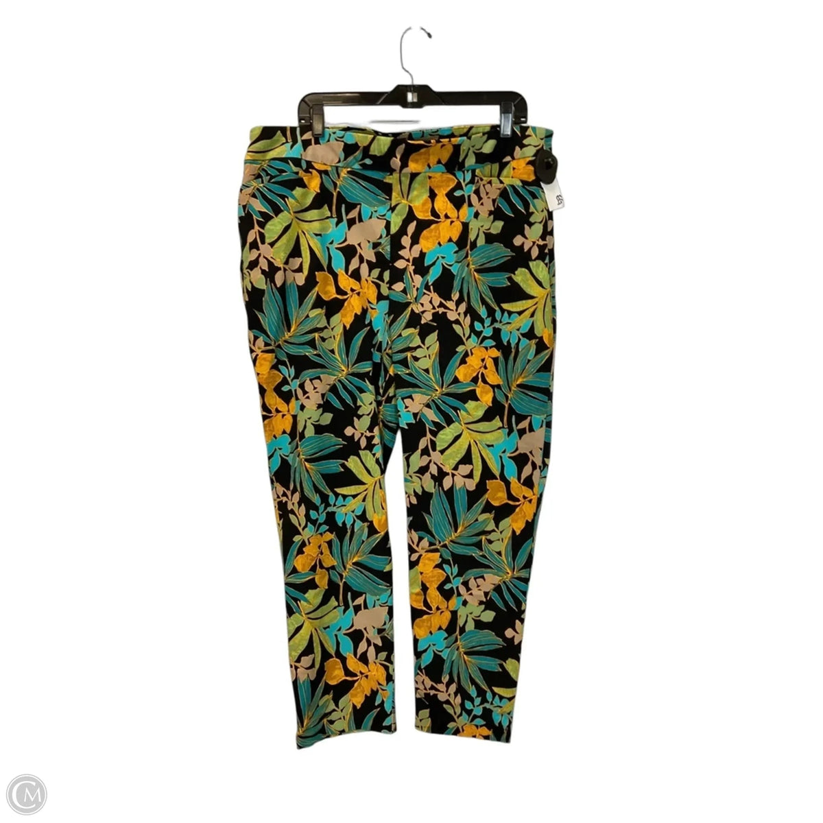 Pants Dress By Chicos In Tropical Print, Size: 16