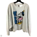 Sweatshirt Crewneck By Disney In White, Size: Xl