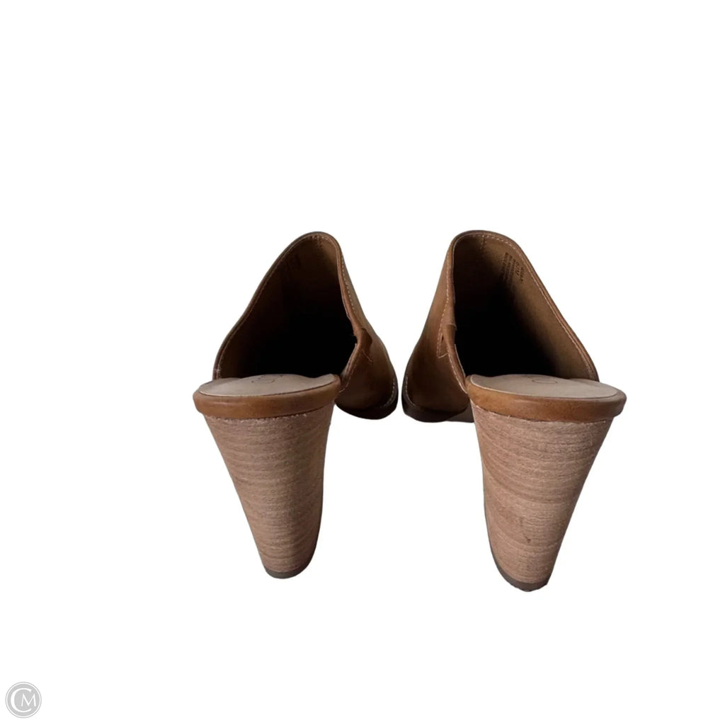 Shoes Heels Block By Abound In Brown, Size: 6.5