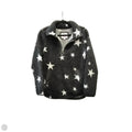Jacket Faux Fur & Sherpa By Cmf In Black & White, Size: S