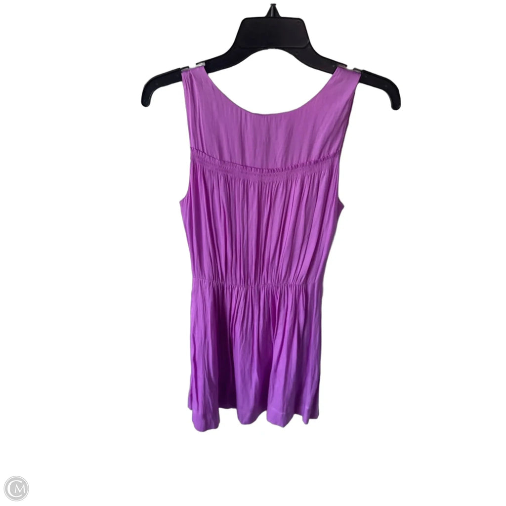 Dress Party Short By Banana Republic In Purple, Size: Xs