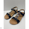 Sandals Flats By Vionic In Navy, Size: 8.5