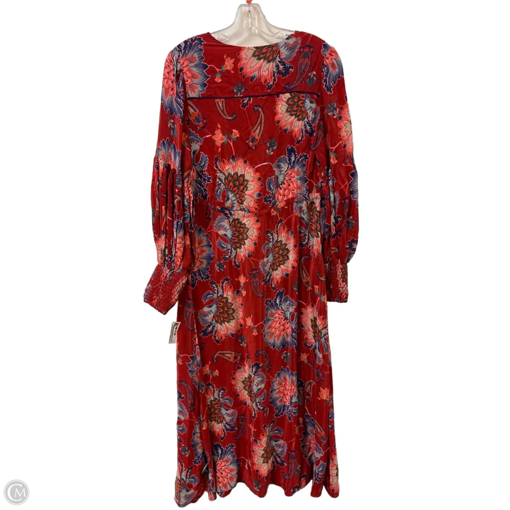 Dress Designer By Farm Rio In Red, Size: S