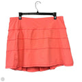 Athletic Skort By Clothes Mentor In Coral, Size: 14