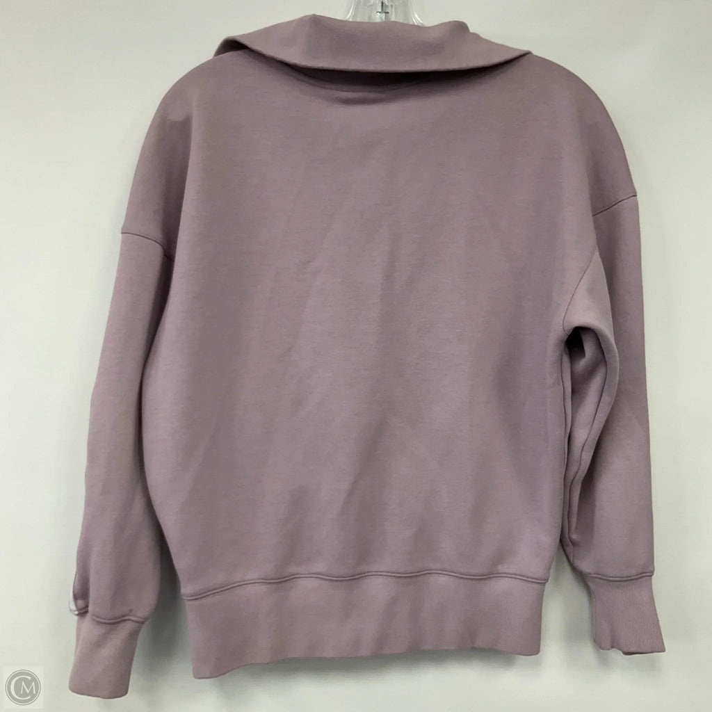 Sweatshirt Collar By Adidas In Purple, Size: Xs