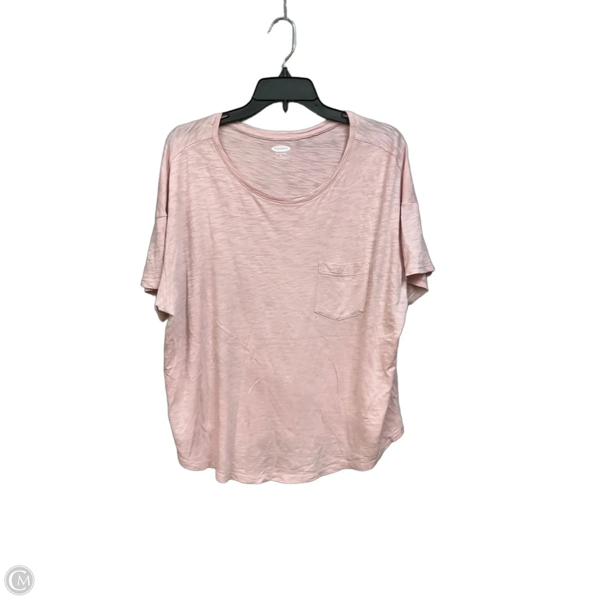 Top Short Sleeve Basic By Old Navy In Pink, Size: Xl