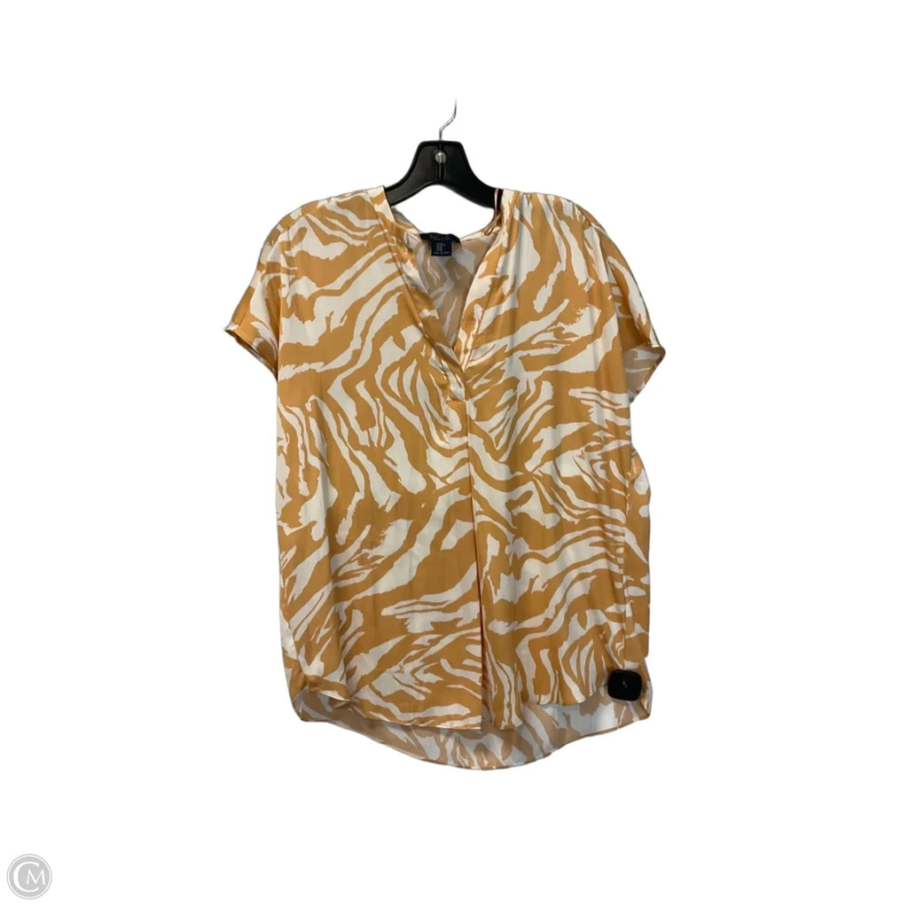 Top Short Sleeve By Rachel Roy In Orange, Size: M