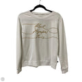 Sweater Designer By Karl Lagerfeld In White, Size: Xs