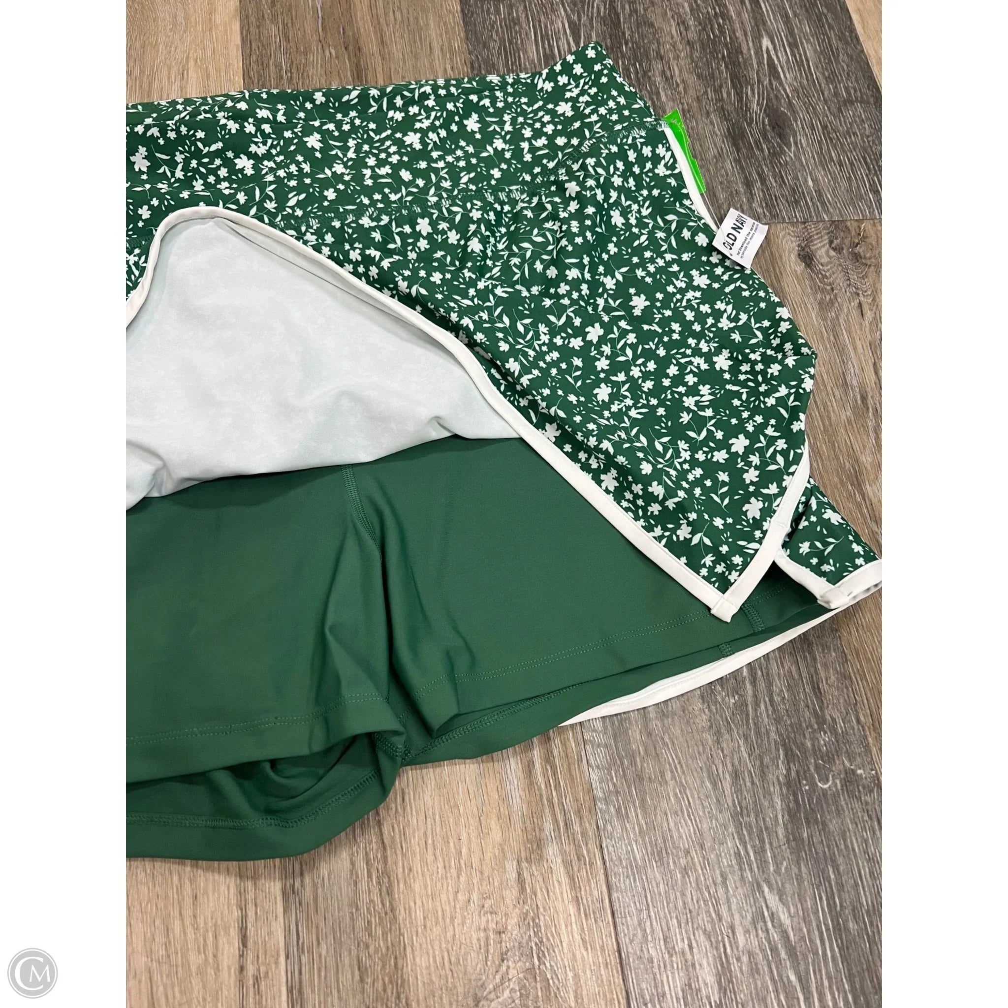 Athletic Skort By Old Navy In Green, Size: Xxl