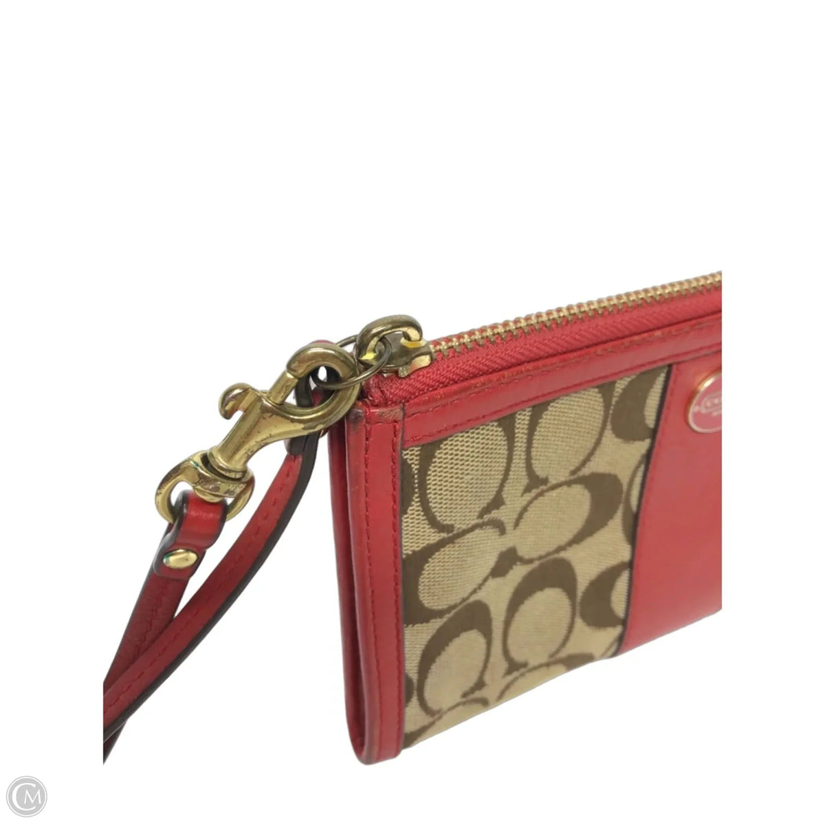 Wristlet Designer By Coach, Size: Large