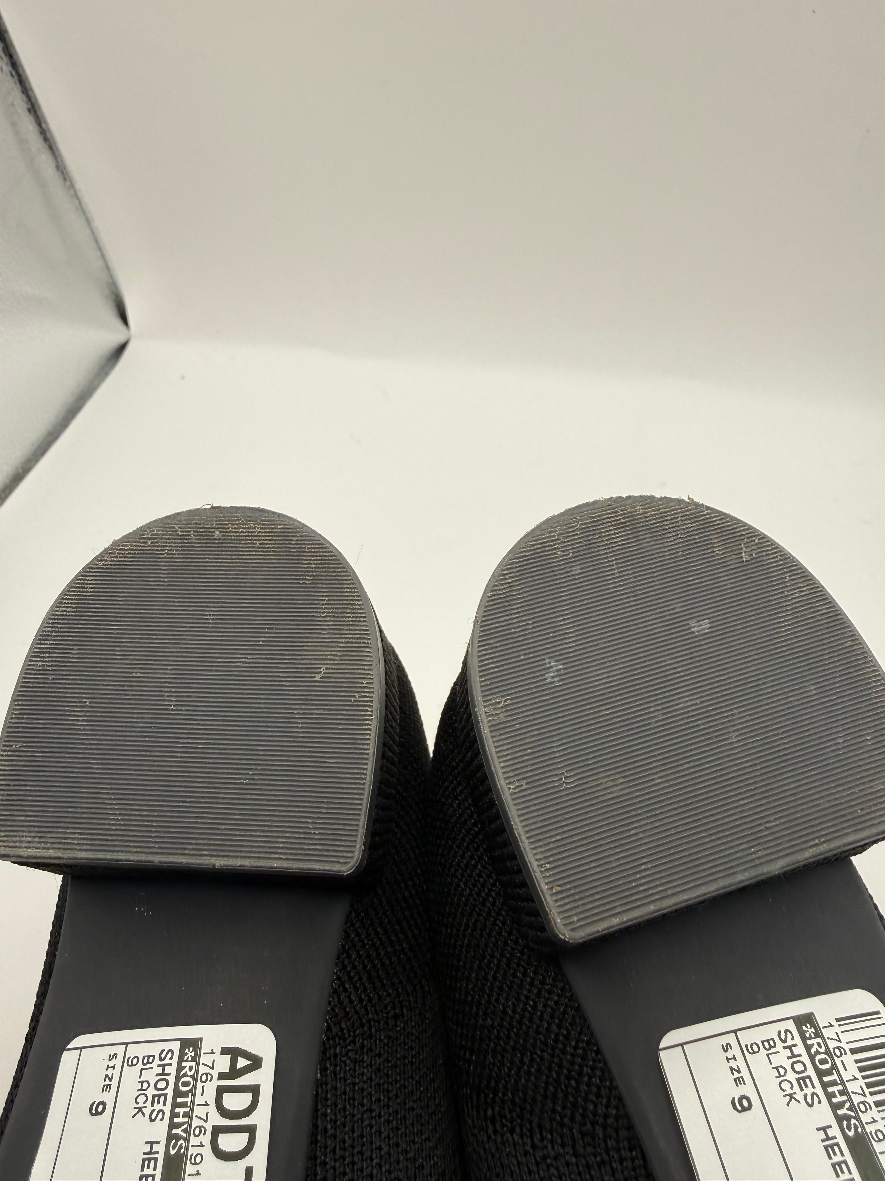 Shoes Heels Kitten By Rothys In Black, Size: 9