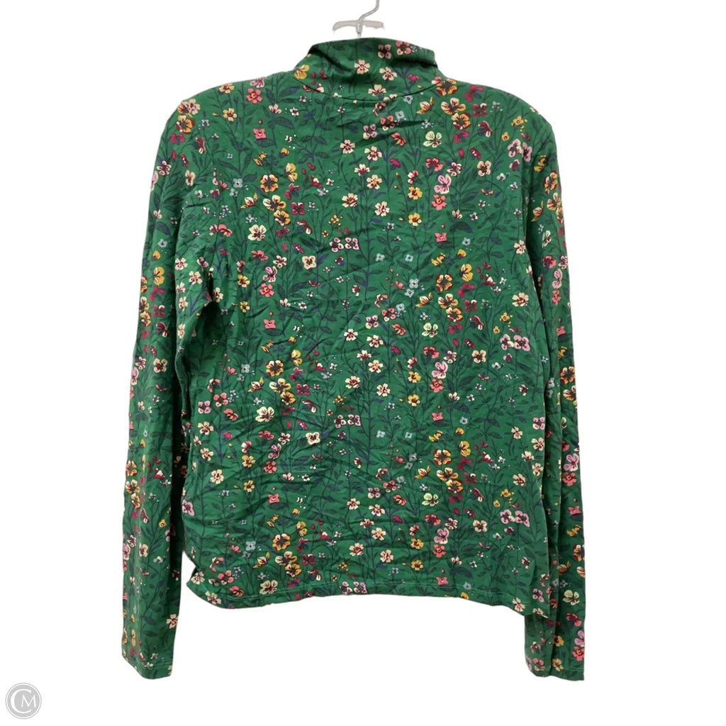 Top Long Sleeve By Maeve In Floral Print, Size: M