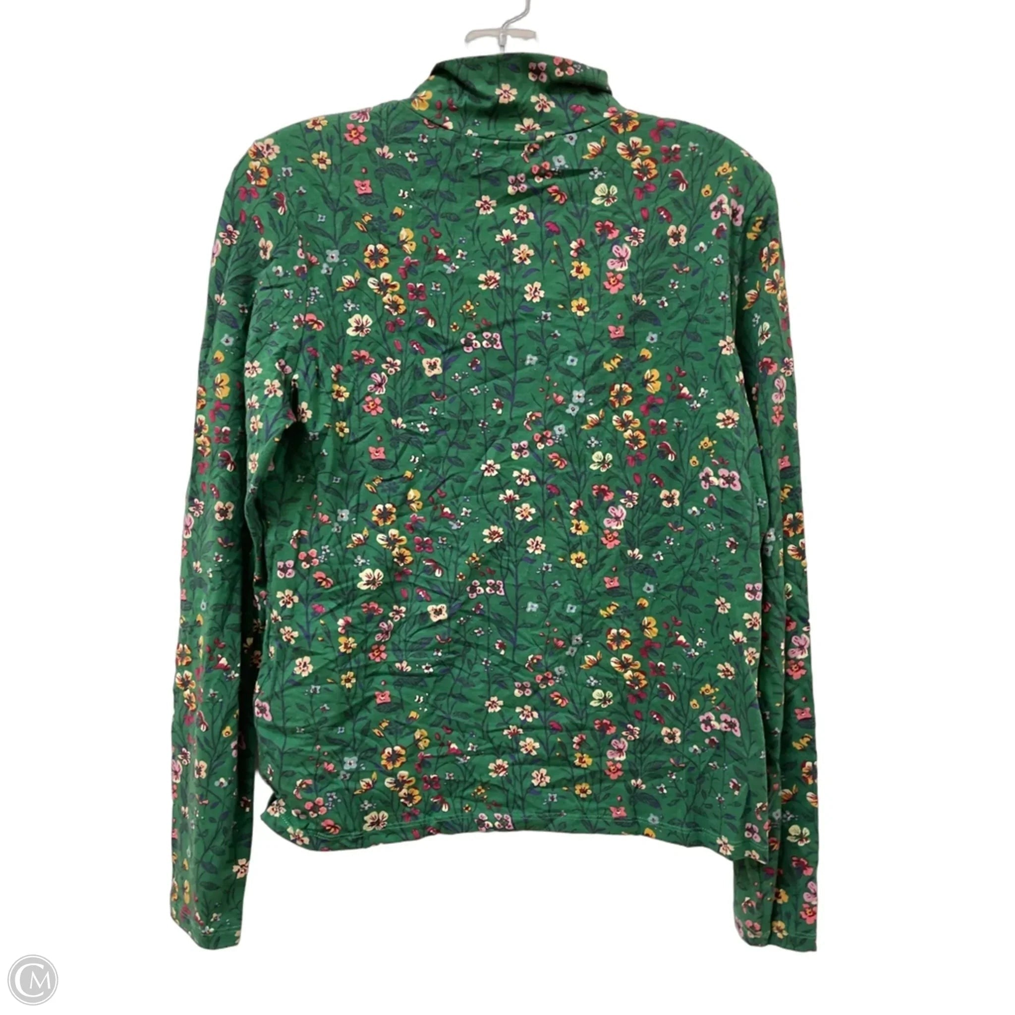 Top Long Sleeve By Maeve In Floral Print, Size: M