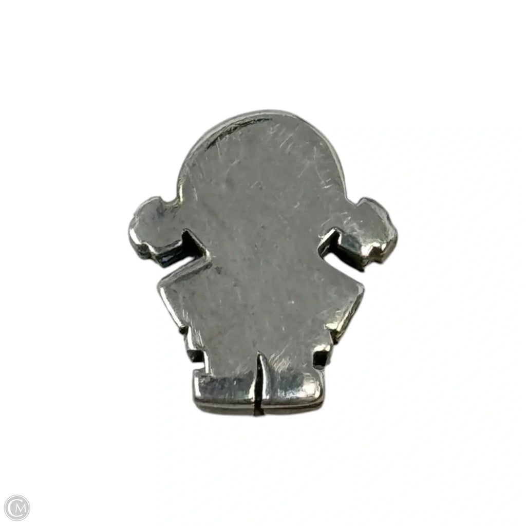 Little Girl Clip Sterling Silver Bracelet Charm