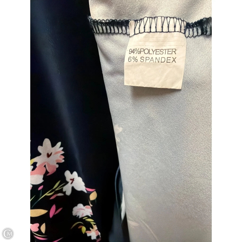 Dress Casual Midi By Clothes Mentor In Navy, Size: M
