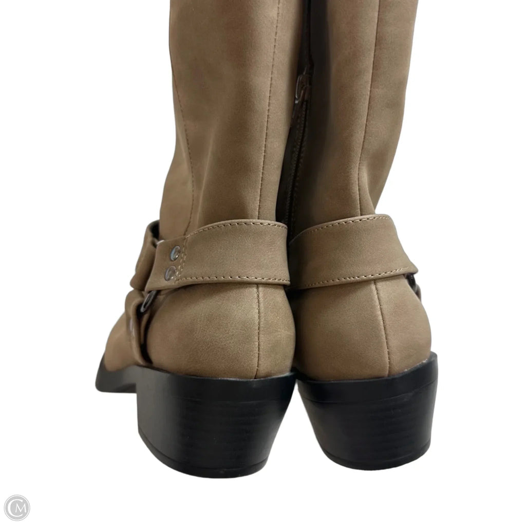 Boots Western By Time And Tru In Beige, Size: 8.5