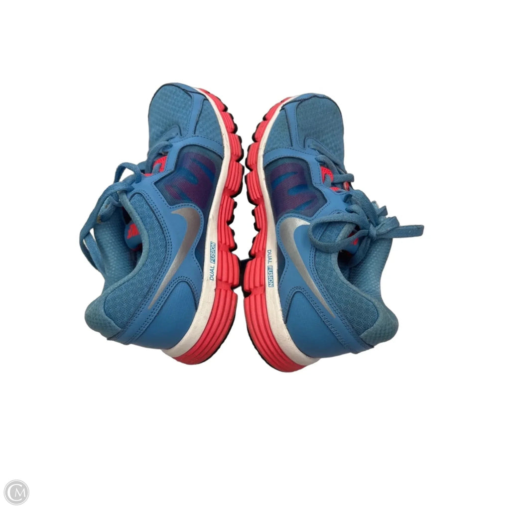 Shoes Athletic By Nike In Blue & Pink, Size: 7.5