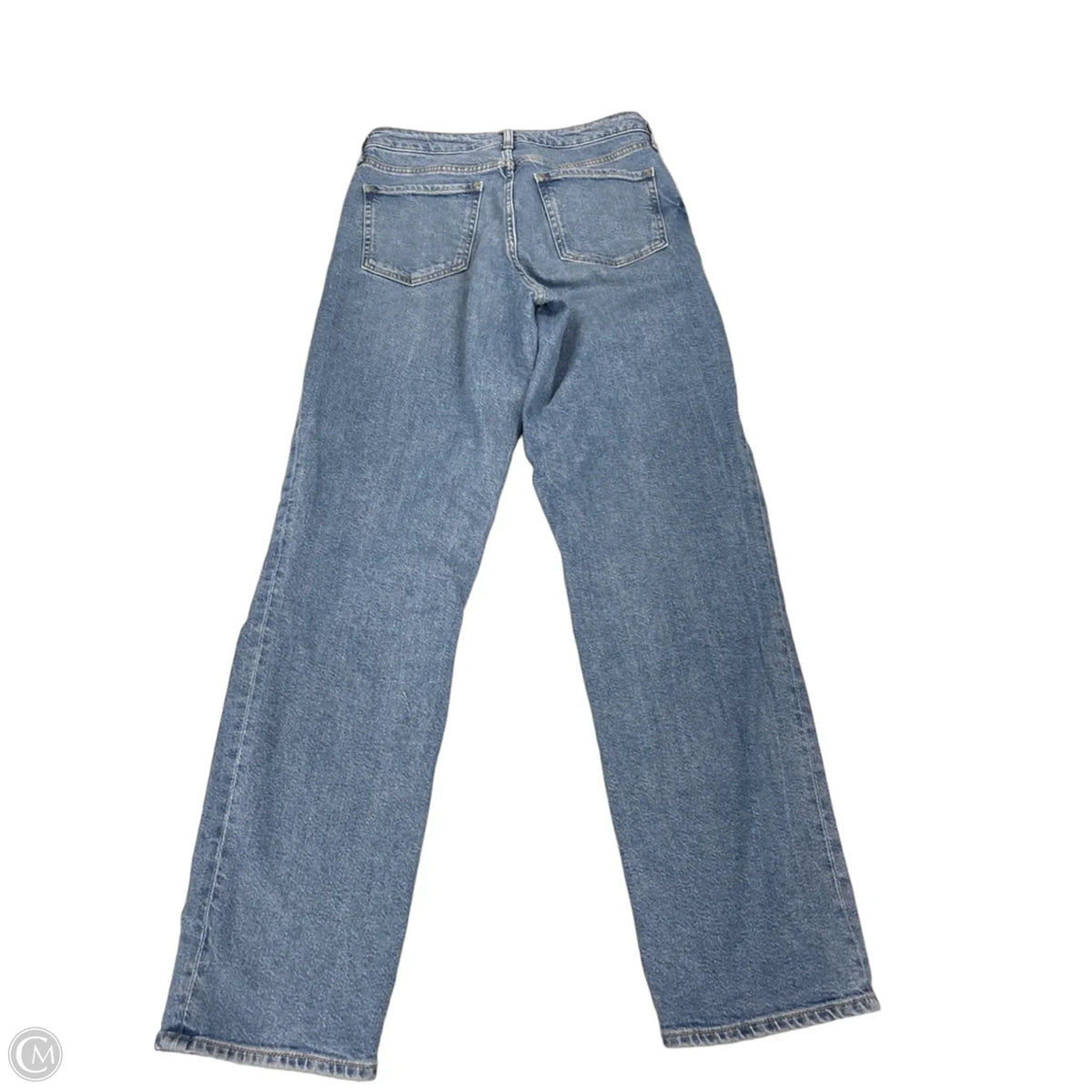Jeans Straight By Old Navy In Blue Denim, Size: 8tall